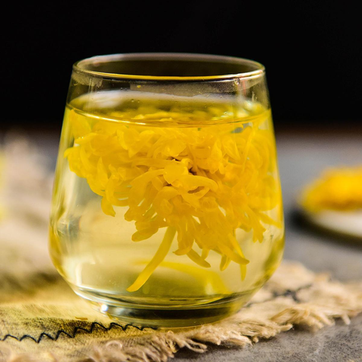 4 Pcs Organic Chrysanthemum Herbal Tea Golden Chrysanthemum Tea