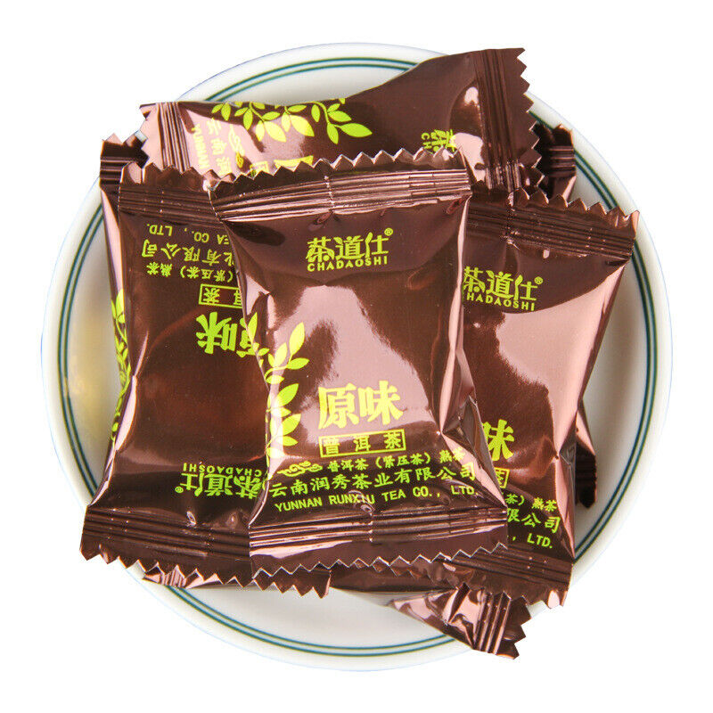 500g Top Puerh Ripe Tea Small Tuocha Candy Paper Original Small Tuocha Ripe Tea