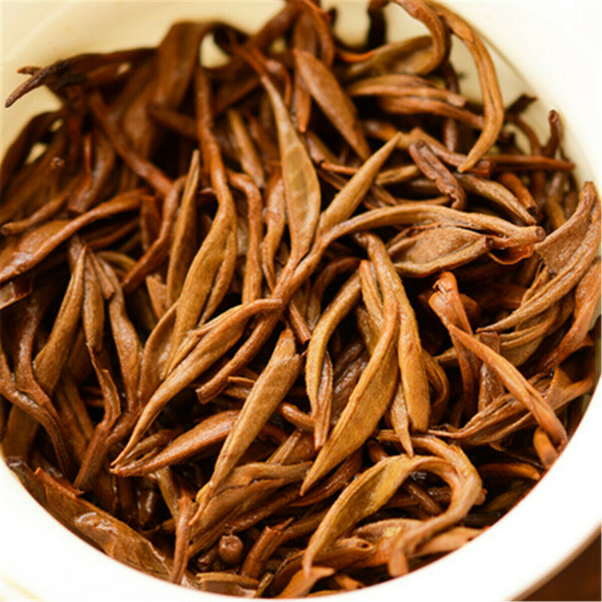 HelloYoung Yunnan Golden Snail Buds "JingLuoYa" Dian Hong Black Tea Chinese Tea Loose Leaf Main image