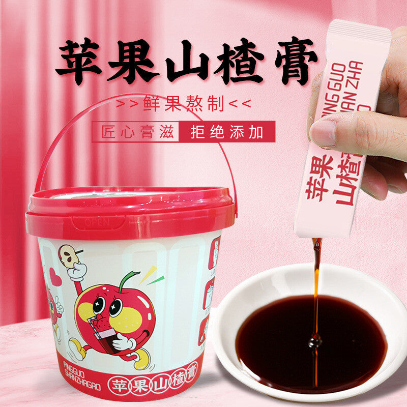 Apple Hawthorn Syrup Pure Pear Syrup 210g Bucket Children Hot Selling Secondary image