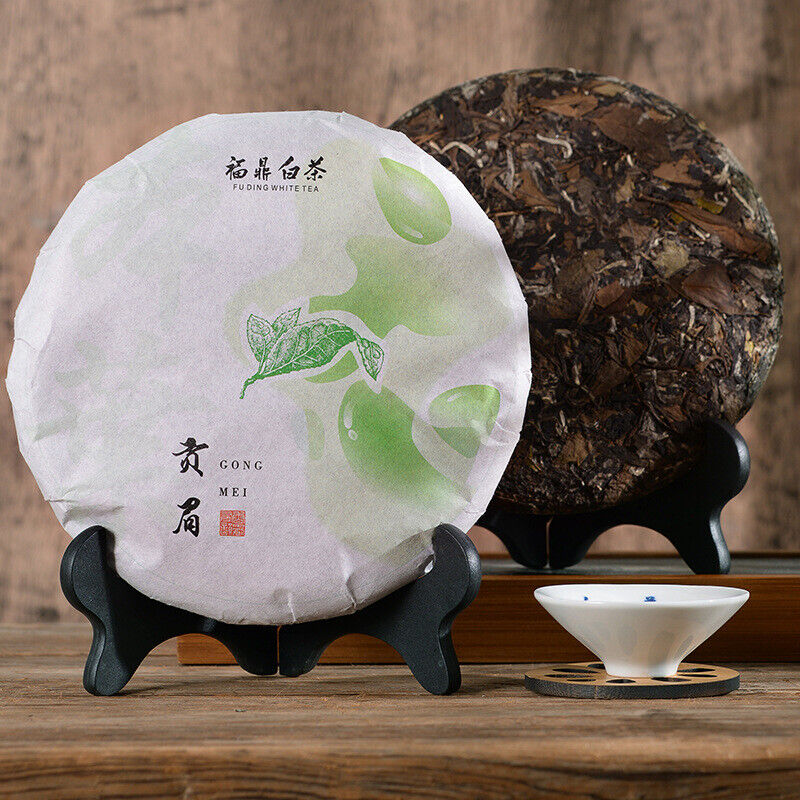 HelloYoung Fuding white tea cake fragrance gongmei shoumei Panxi old white tea cake Secondary image