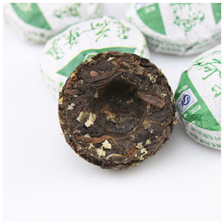 HelloYoung Yunnan Pu'er Ripe Tea Mini Small Tuocha Lotus Leaf Pu'er Herbal Tea 500g/17.6oz
