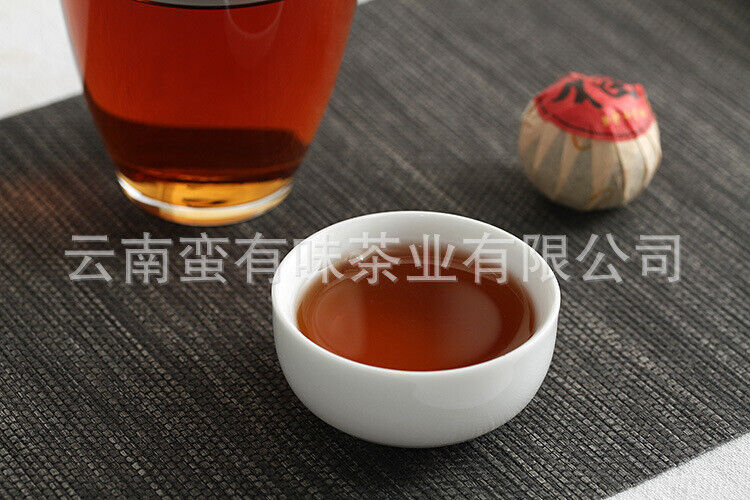 HelloYoung 500g Xinhui Xiaoqingkang Pu'er tea ( Fu Zi ) Xiaoqingkang ripe tea tea leaves