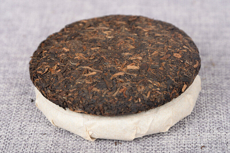 HelloYoung Yunnan Tea  Ripe Puerh Tea 100g Old Puerh Ripe Tea Cake