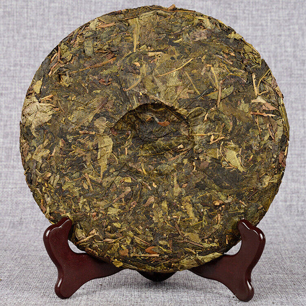 Puerh Tea Centennial Ancient Tree 357g Raw Cake Golden Leaf Puerh