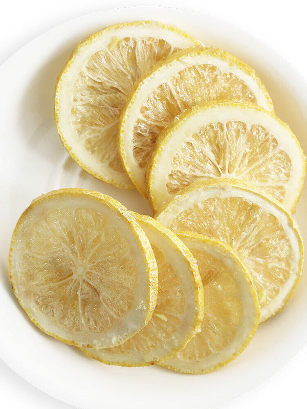 Organic Dried Lemon for Tea Premium Fruit & Honey Tea Infusions with Freeze
