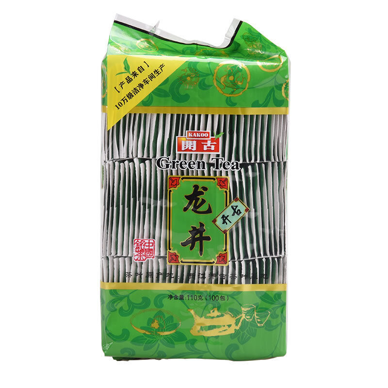 HelloYoung Kaikoo Value Dragon Well Green Tea Bags 110g