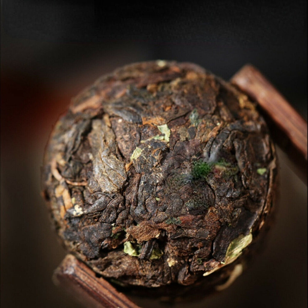 Genuine Puerh Tea Black Tea 500g/1.1LB Pu'er Ripe Tea Glutinous Rice Fragrance