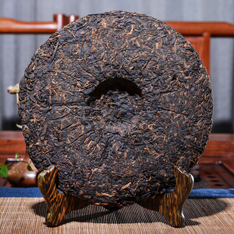 HelloYoung Healthy Food Chinese Yunnan Pu-erh Cooked Tea Banzhang Ripe Puerh Tea Cake 357g