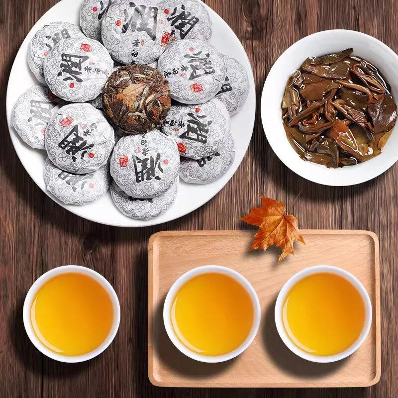 Authentic White Tea Cake Old White Tea Shou Eyebrow Tight Press Tea Cake 250g