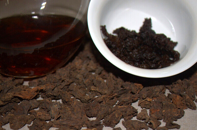 HelloYoung 500g Yunnan Pu'er Tea Ripe Tea 500g 云南普洱茶 春茶 熟茶