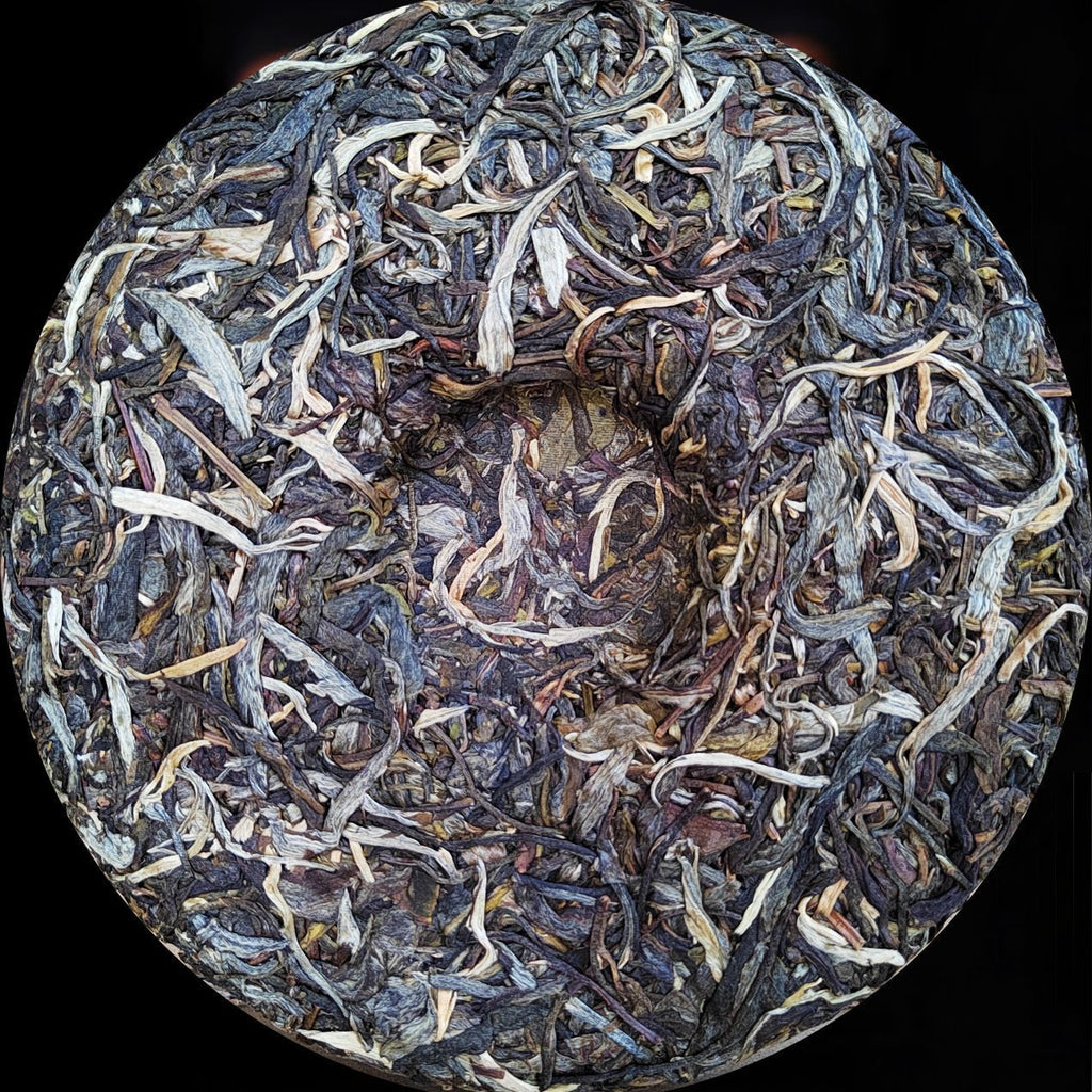 HelloYoung Zhang Jia San Team High-end Puerh Tea Raw Tea Pure Dry Storage 357g/12.59oz