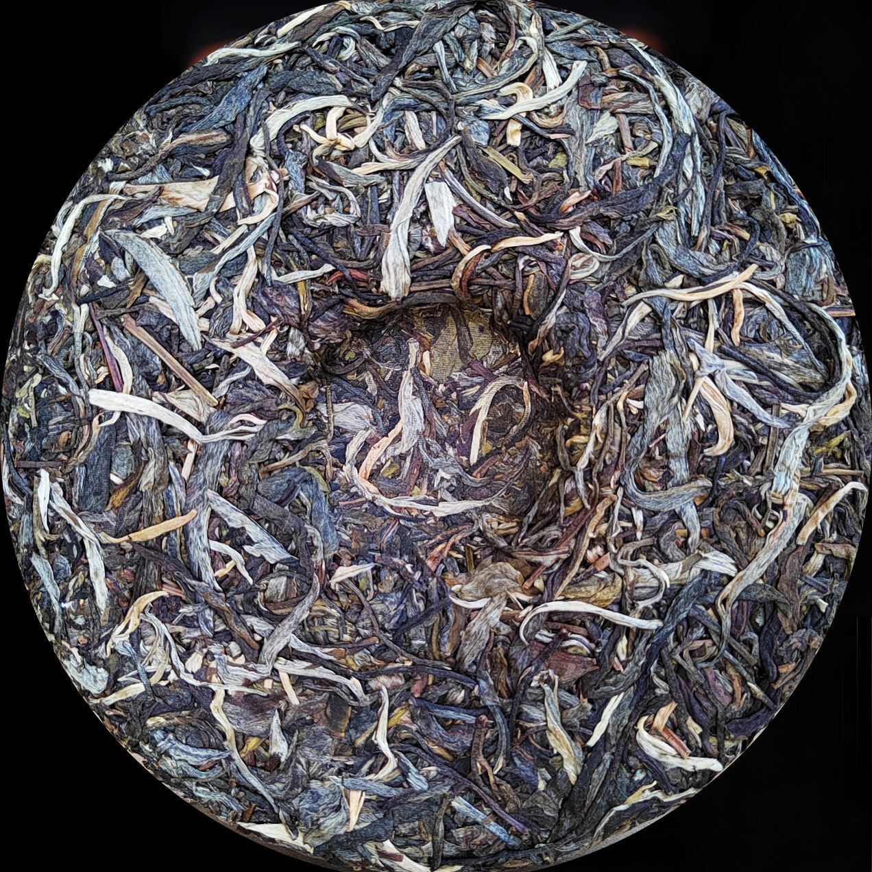 HelloYoung Zhang Jia San Team High-end Puerh Tea Raw Tea Pure Dry Storage 357g/12.59oz