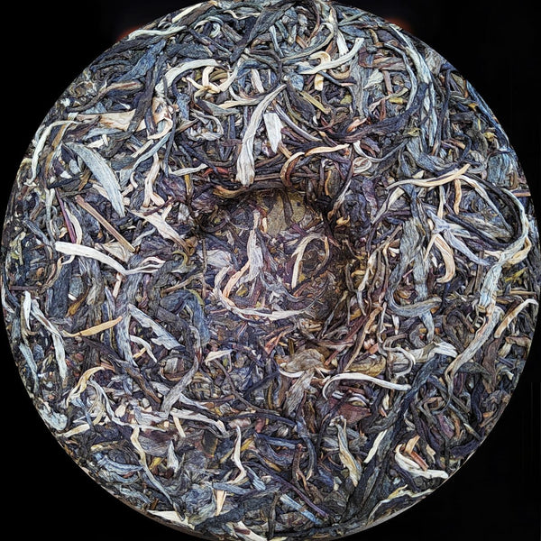HelloYoung Zhang Jia San Team High-end Puerh Tea Raw Tea Pure Dry Storage 357g/12.59oz