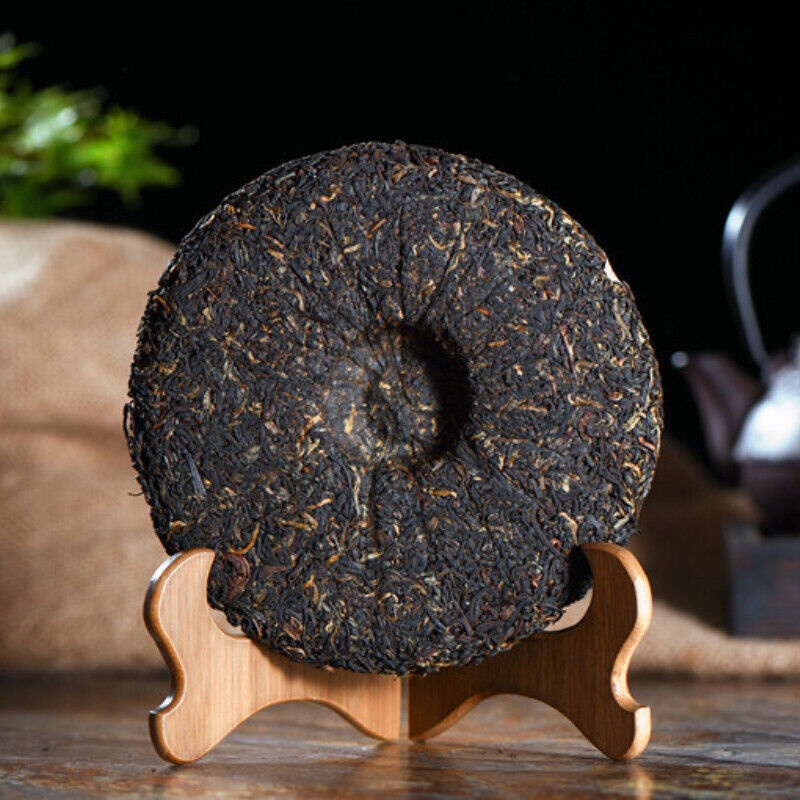 HelloYoung TeaPu-Erh Tea Cake Spring Pu'er Black Tea Healthy 357g Top-Grade Yunnan Dian Hong