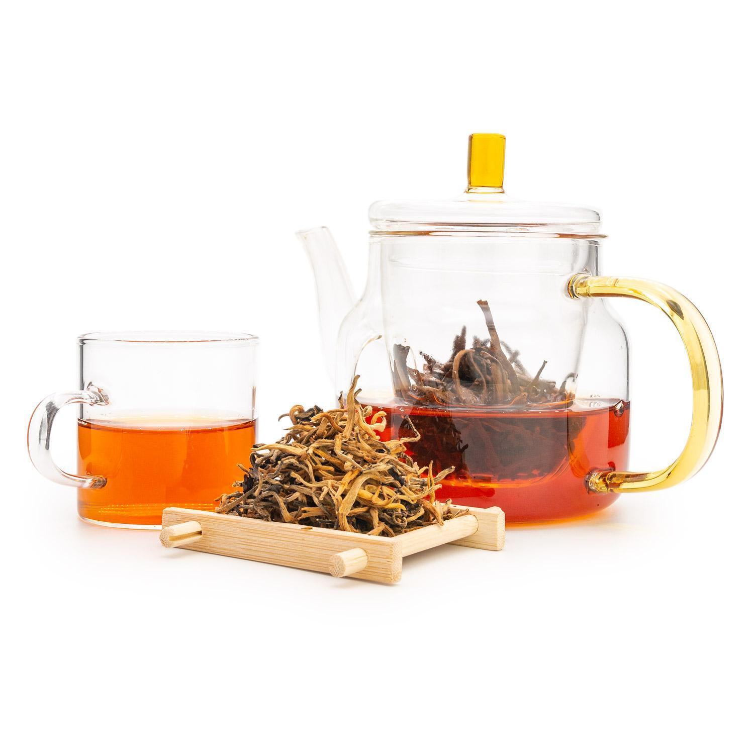 Natural high-quality Yunnan Golden Dian Hong Black Tea Honey Aroma 250g