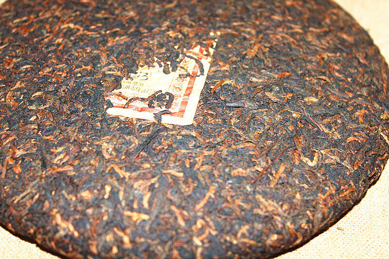 HelloYoung 357g Yunnan Puerh Tea Ripe Tea Pu'er Tea Cakes Healthy Drink