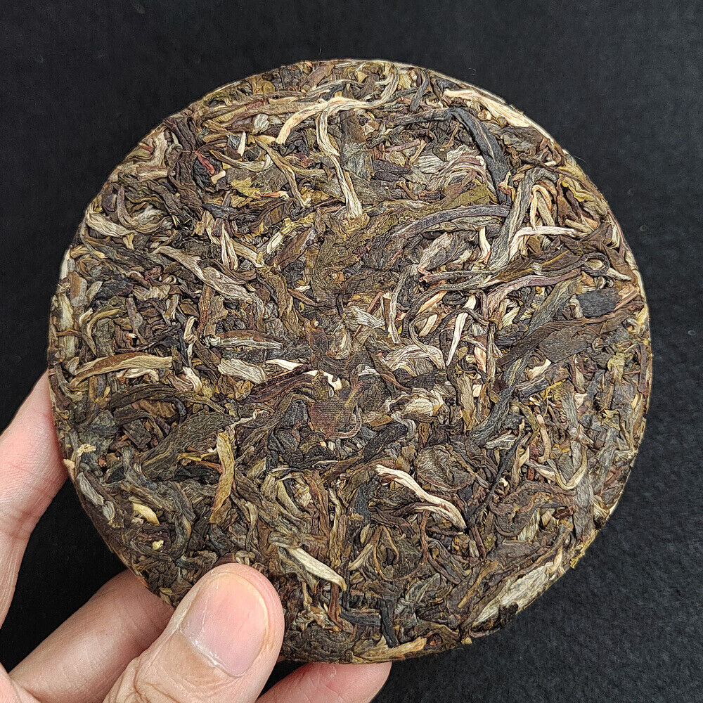 HelloYoung Pu'er Tea 100g Small Cakes Yiwu Pu'er Raw Tea Banzhang Ripe Tea Cake Yunnan Tea