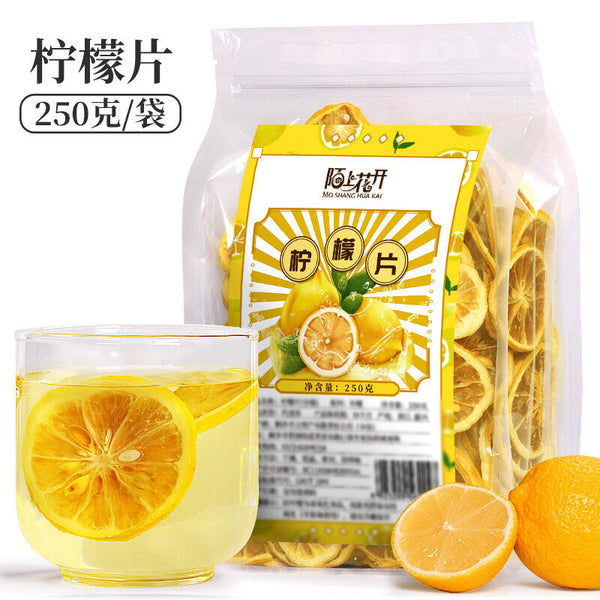 Dried Lemon Slices for Tea Premium Lemon Slices Fruit Tea Cold Brew Tea