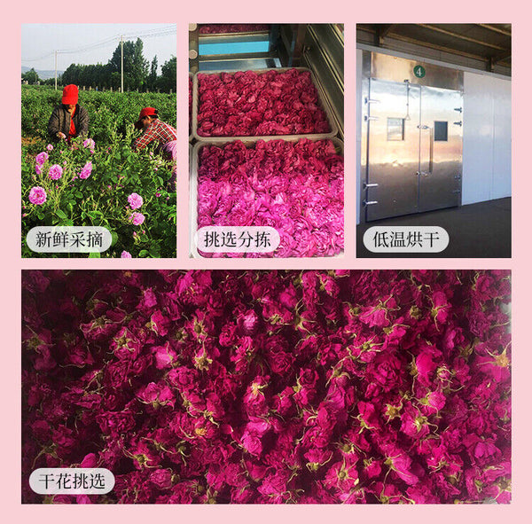 Dried Flower Rose Tea Large Rose Corolla Double Dried Rose Petals Health Tea