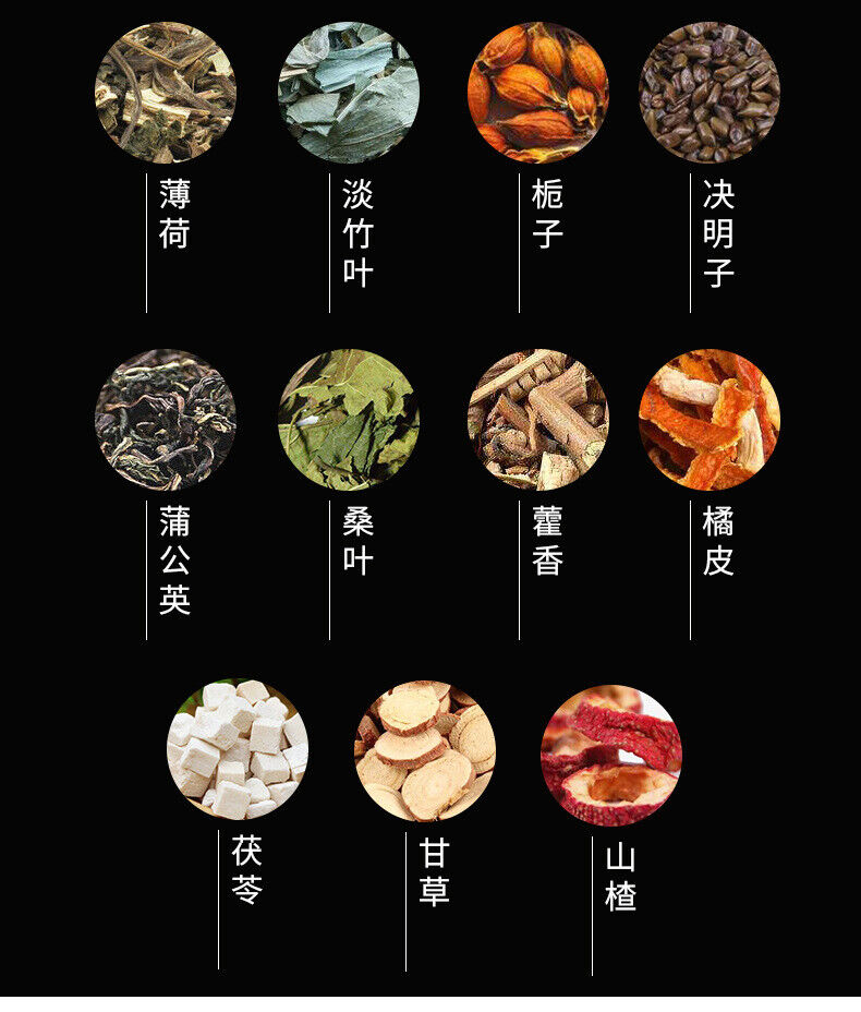 Herbal Three Cleansing Tea with Mulberry Mint Dandelion Senna Tea Bags