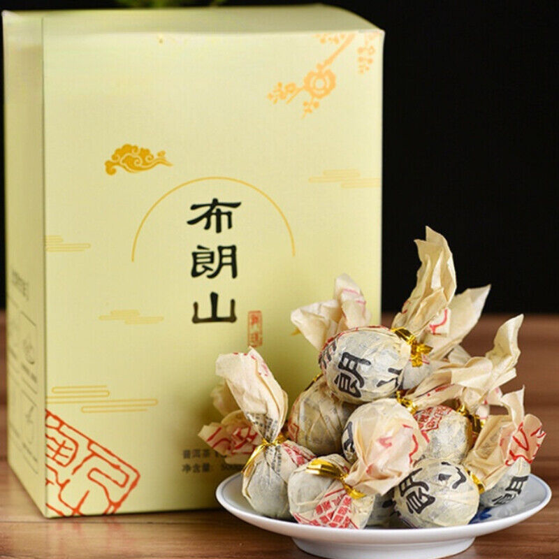 HelloYoung Green Tea Menghai Dragon Ball Puerh Raw Tea 500g Premium Big Tree Pu'er Tuocha