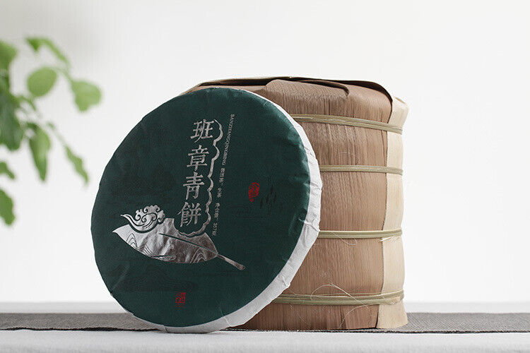 357g Yunnan Puerh Tea Banzhang Green Cake Large Tree Old Tree Puerh Raw Cake