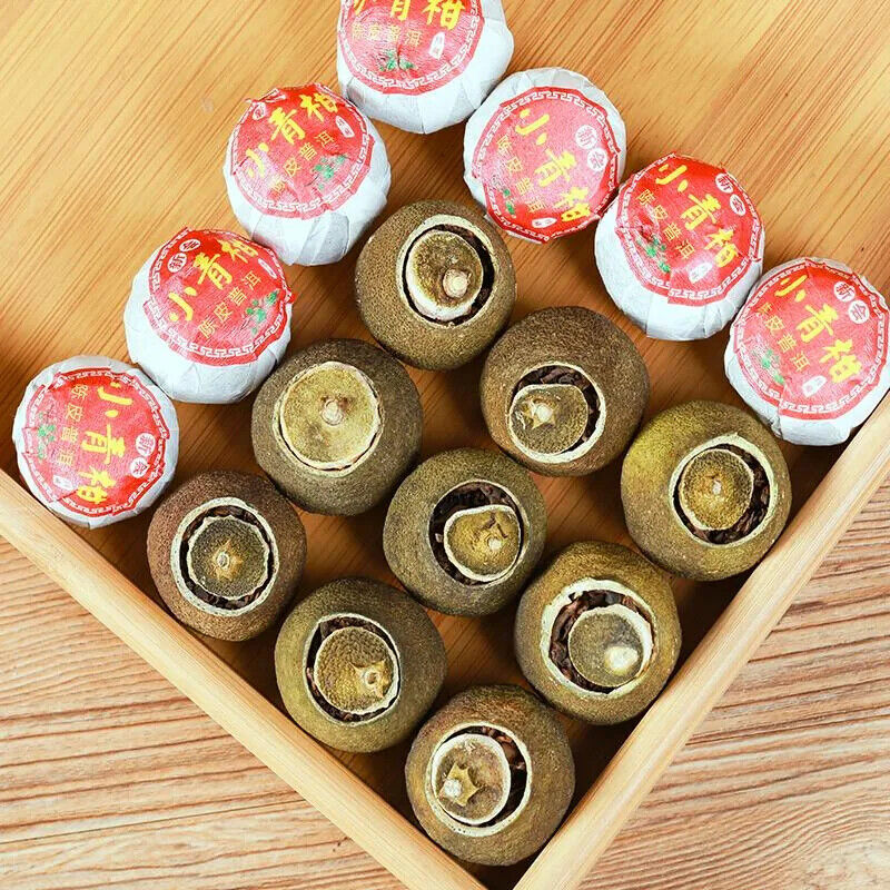 HelloYoung Health Care Pu Tea Natural Tea Tangerine Peel Pu'er Tea Qinggan Pu'er 250g-300g