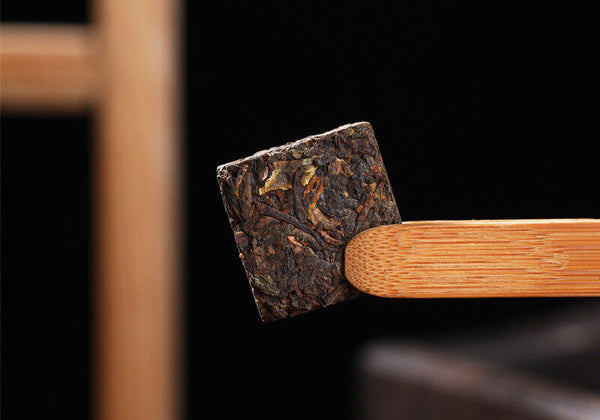 500g Yunnan Glutinous Rice Fragrant Tuo Tea Menghai Square Brick Old Pu'er Tea