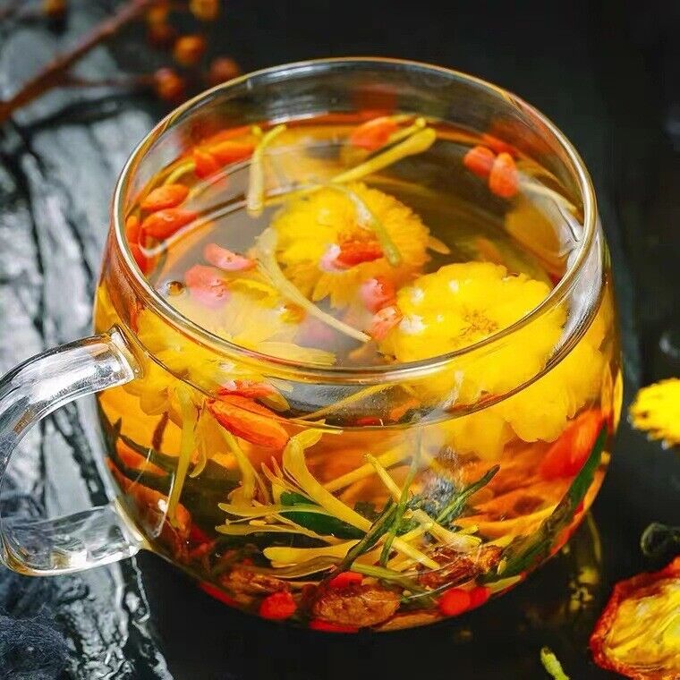 Chrysanthemum, Wolfberry, Cassia Seed Tea Stay Up Late Health-preserving Tea Bag
