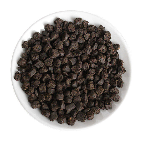 HelloYoung 500g Yunnan Pu'er Ripe Tea 09 Menghai Nuoxiang Tea Fossil New C1 Crushed Silver
