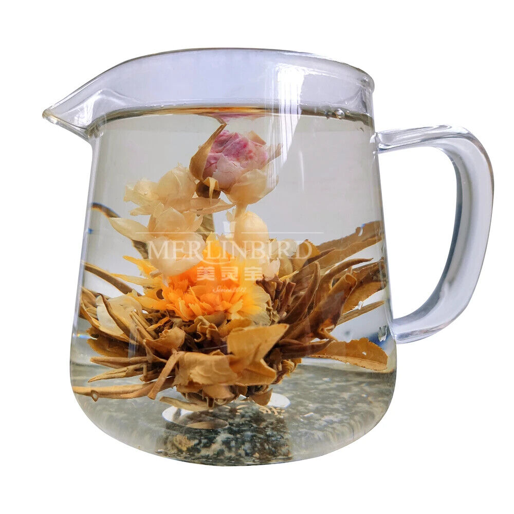 Handcrafted Flowering Tea Dried Blooming Flower Tea Balls 20pcs Main image
