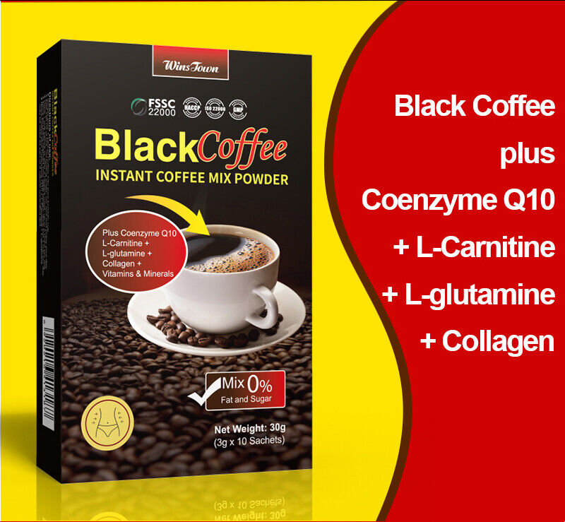 Black Coffee Weight Loss Black Coffee Slim Instant Coffee 10g*18satchets