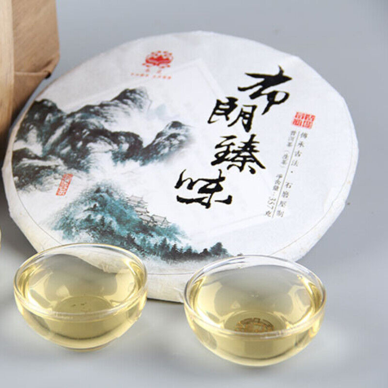 HelloYoung Natural Green Tea Health  Organic Cha Tea Bulangzhenwei Pu-Erh Tea 357g Main image