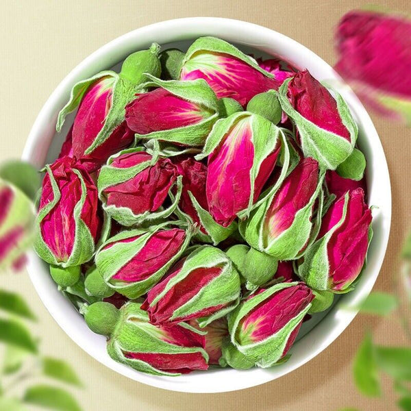 Rose TeaPingyin Red Rose TeaNatural Heavy Dried Rose Flower Herbal Tea 250g