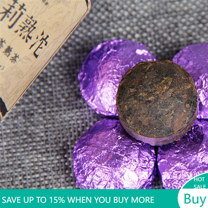 100g Yunnan Puerh Tea Canned Jasmine Puer Small Tuocha Pu Er Ripe Tea Green Food Main image