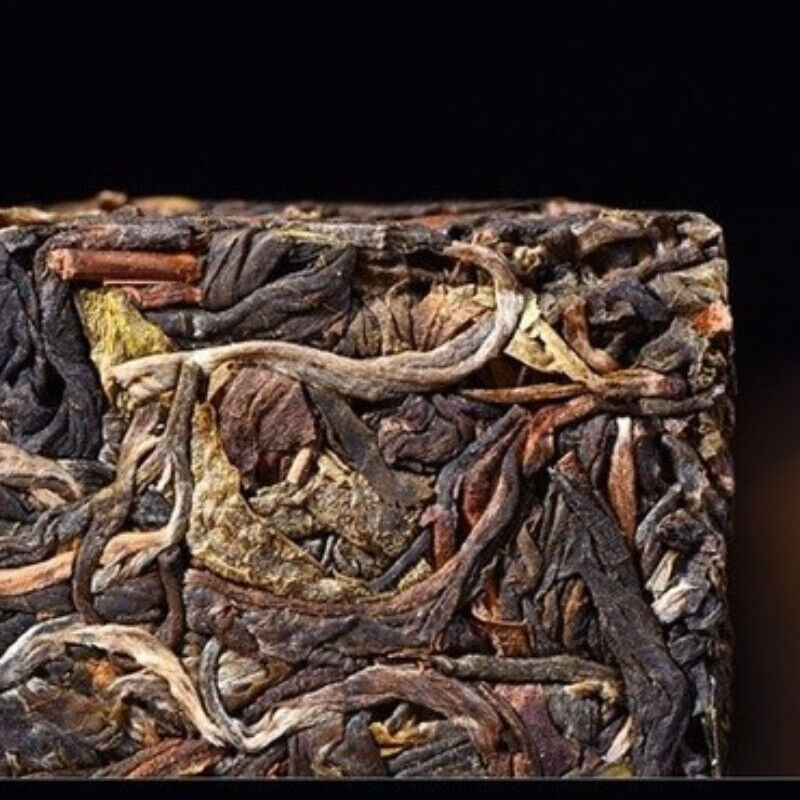 HelloYoung 1000g Natural Menghai Big Leaf Pu'er Tea Yunnan Green Tea Pu-Erh Raw Tea Bricks