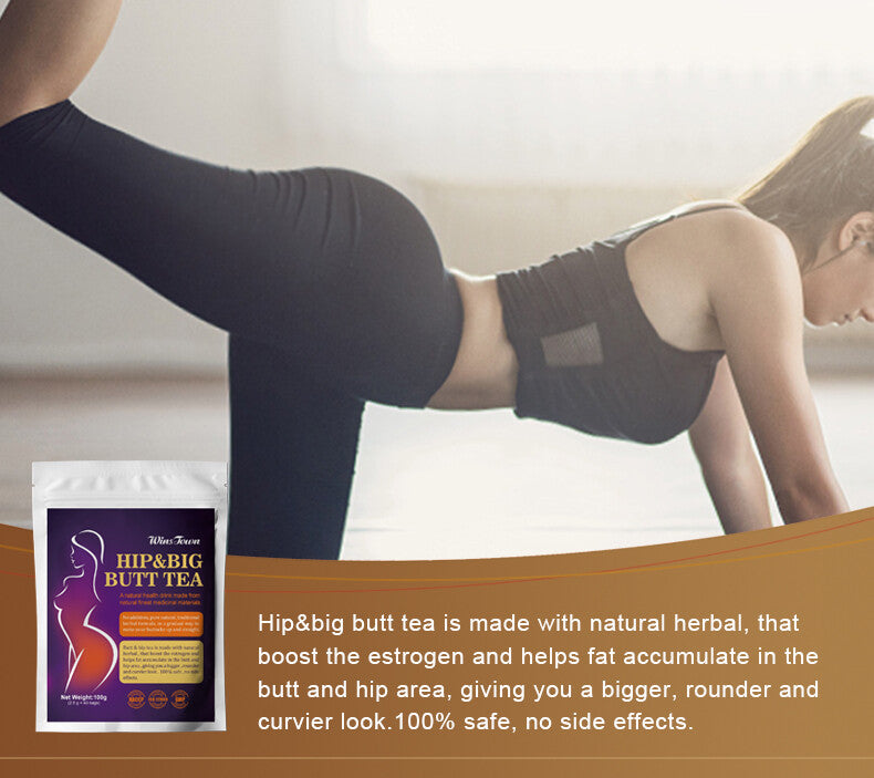 Natural Butt Enhancement Tea Herbal Hip Firming Booty Growth