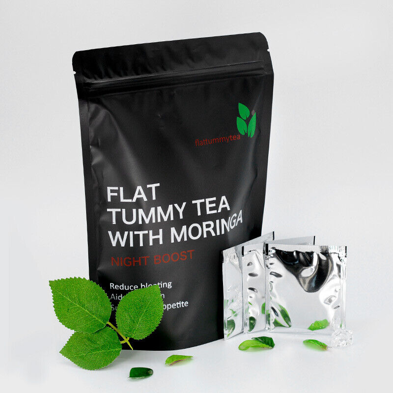 All Natural Flat Tummy Tea with Moringa Herbal Tea 3g*28 bags