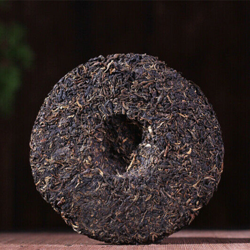 HelloYoung Ancient Tree Cha Pu Erh Tea 0432 Ba Jiao Ting Li Ming Puer Pu Er Tea Cake 357g