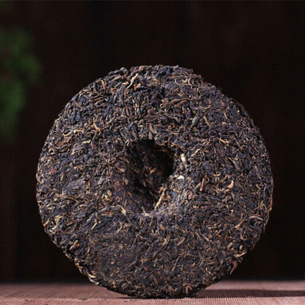 HelloYoung Ancient Tree Cha Pu Erh Tea 0432 Ba Jiao Ting Li Ming Puer Pu Er Tea Cake 357g
