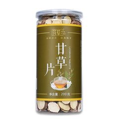 Licorice slices 200g Large Radix Glycyrrhizae, Gan Cao ,natural licorice slices