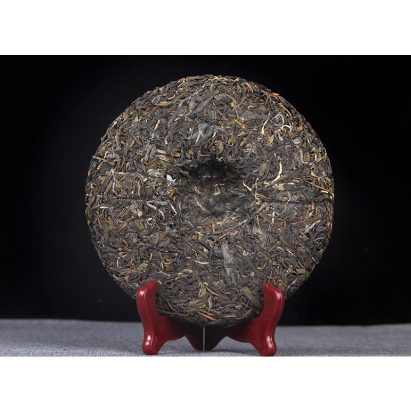 Yunnan Pu'er Tea Healthy Drinking Gift Tea 357g Man Song Cha Tea Cake Tea