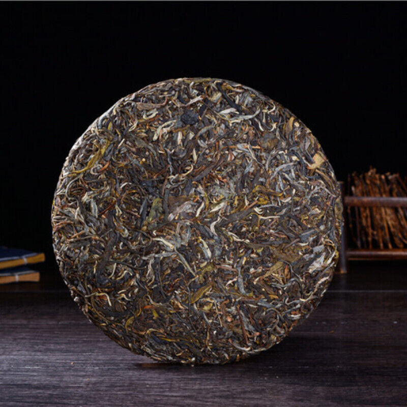 HelloYoung Lose Weight Puerh Cha Tea Cake Yunnan Nannuoshan Big Tree Pu-Erh Green Tea 357g