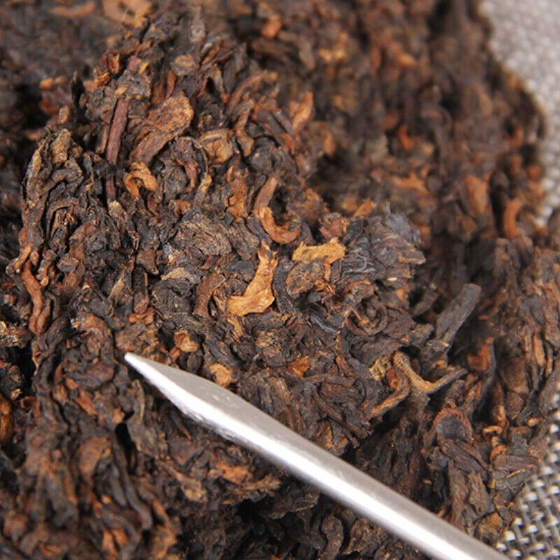 HelloYoung 357gJingmai Ancient Tree Tea Yunnan Big-leaf Tea Jing Mai Chun Xiang Ripe Tea