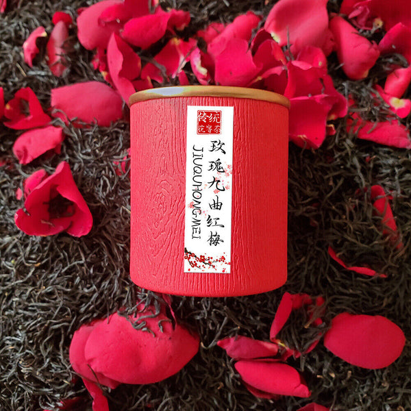 HelloYoung New Rose Tea Jiuqu Red Plum Longjing Heavy Rose Tea High Mountain Tea 10g