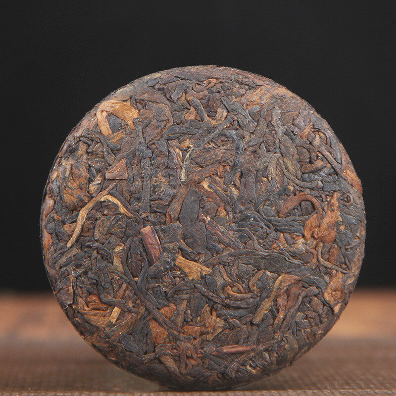 50g*10 Pcs Old Flavor Aged Small Cake Tea Yunnan Pu'er Tea Ripe Tea Cake