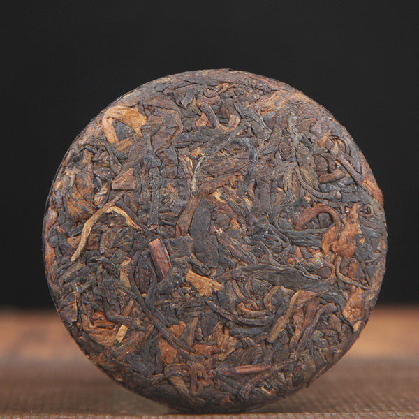 50g*10 Pcs Old Flavor Aged Small Cake Tea Yunnan Pu'er Tea Ripe Tea Cake