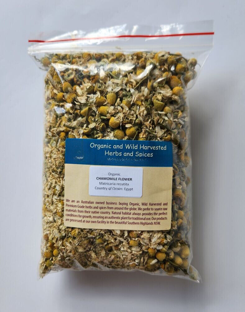 CHAMOMILE FLOWER ORGANIC HERBAL TEA 250g Matricaria recutita Dried herb Main image