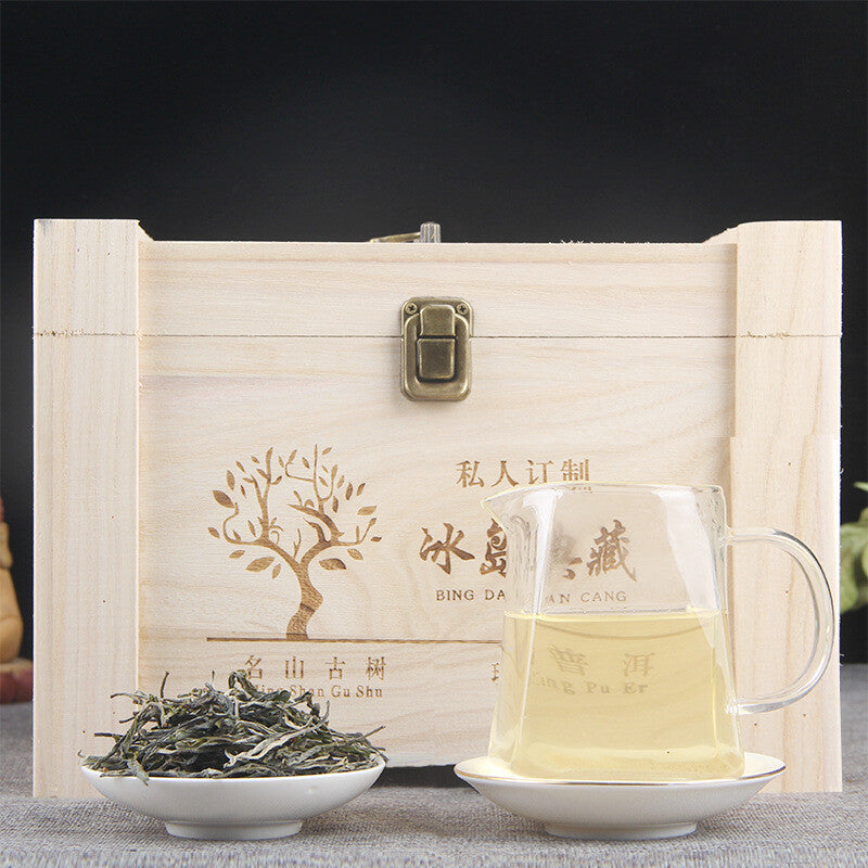 Yunnan Iceland Collection Pu'er Raw Tea 500g/Box Ancient Tree  Spring Tea Main image